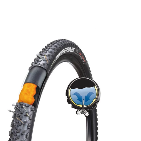 Protezione Anti-foratura Per Bicicletta - Cuscinetto In Gomma Per MTB E Bici Da Strada, Dimensioni 26-29 Pollici E 700c - 2